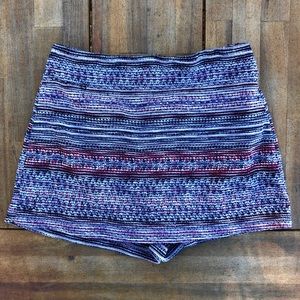 Cotton Patterned Skort